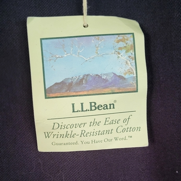LL Bean Cotton Wrinkle Resistant Crop Pants - Picture 10 of 10